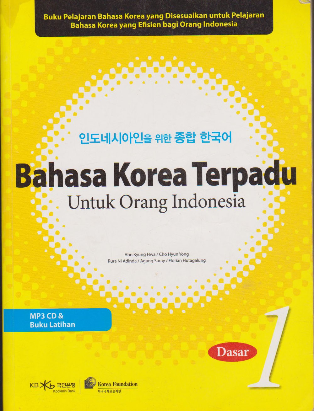 Buku korea terpadu untuk orang indonesia listening indonesia